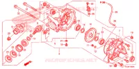 COUPLE CONIQUE pour Honda PIONEER 700 CM de 2014