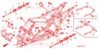 CADRE ('06 '08) pour Honda TRX 250 SPORTRAX EX de 2008