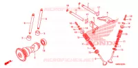 ARBRE A CAMES   SOUPAPE pour Honda TRX 250 FOURTRAX RECON Electric Shift de 2008