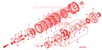 EMBRAYAGE pour Honda TRX 250 FOURTRAX RECON Electric Shift de 2008