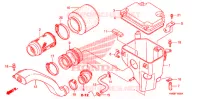 FILTRE A AIR pour Honda TRX 250 FOURTRAX RECON Electric Shift de 2008