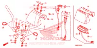 GUIDON pour Honda TRX 250 FOURTRAX RECON Electric Shift de 2008