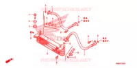 RADIATEUR D'HUILE pour Honda TRX 250 FOURTRAX RECON Electric Shift de 2008