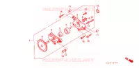 POMPE A HUILE pour Honda TRX SPORTRAX 250 X de 1990