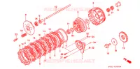 EMBRAYAGE (1) pour Honda NSR 250 7 de 1992
