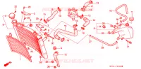 RADIATEUR pour Honda NSR 250 SE de 1992