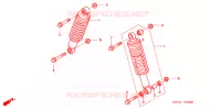 AMORTISSEUR AVANT pour Honda FOURTRAX 350 RANCHER 4X4 Electric Shift de 2006