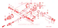 BRAS OSCILLANT pour Honda FOURTRAX 350 RANCHER 4X4 Electric Shift de 2006