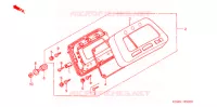 COMPTEUR pour Honda FOURTRAX 350 RANCHER 4X4 Electric Shift de 2006
