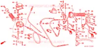 LEVIER DE GUIDON   CABLE   COMMODO pour Honda FOURTRAX 350 RANCHER 4X4 Electric Shift de 2006