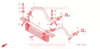 RADIATEUR D'HUILE pour Honda FOURTRAX 350 RANCHER 4X4 Electric Shift de 2006
