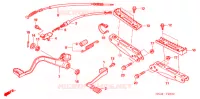 REPOSE PIED pour Honda FOURTRAX 350 RANCHER 4X4 Electric Shift de 2006