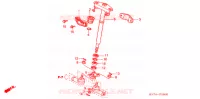 ARBRE DE DIRECTION pour Honda FOURTRAX 350 RANCHER Electric Shift de 2004