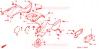 CARENAGE ARRIERE pour Honda FOURTRAX 350 RANCHER Electric Shift de 2004
