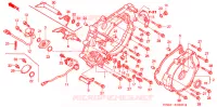 COUVERCLE DE CARTER MOTEUR pour Honda FOURTRAX 350 RANCHER Electric Shift de 2005