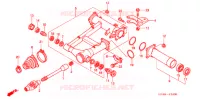 BRAS OSCILLANT pour Honda FOURTRAX 350 RANCHER 4X2 de 2006