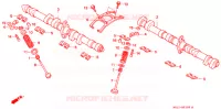 ARBRE A CAMES   SOUPAPE pour Honda BIG ONE 1000 BLACK de 1994