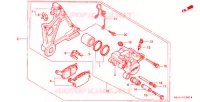 ETRIER DE FREIN ARRIERE pour Honda BIG ONE 1000 BLACK de 1994