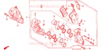 ETRIER DE FREIN AVANT pour Honda BIG ONE 1000 BLACK de 1994