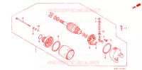 DEMARREUR pour Honda CB 400 F CB1 Without Speed warning light de 1989