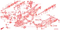 CADRE pour Honda FOURTRAX 420 RANCHER 4X4 DCT CAMO de 2014