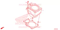 CYLINDRE pour Honda FOURTRAX 420 RANCHER 4X4 DCT de 2014