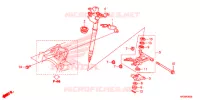 ARBRE DE DIRECTION pour Honda FOURTRAX 420 RANCHER 4X4 AT DCT CAMO de 2016