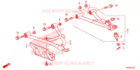 TRIANGLES AVANT pour Honda FOURTRAX 420 RANCHER 4X4 AT DCT CAMO de 2016