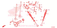 ARBRE A CAMES   SOUPAPE pour Honda FOURTRAX 420 RANCHER 4X4 AT DCT IRS de 2016