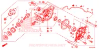 ENGRENAGE FINAL ARRIERE pour Honda FOURTRAX 420 RANCHER 4X4 AT DCT IRS de 2016