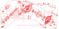 ENGRENAGE FINAL ARRIERE pour Honda FOURTRAX 420 RANCHER 4X4 DCT IRS EPS de 2015