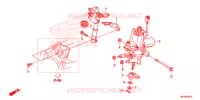ARBRE DE DIRECTION (EPS) pour Honda FOURTRAX 420 RANCHER 4X4 AT DCT IRS EPS de 2016