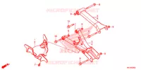 BRAS ARRIERE pour Honda FOURTRAX 420 RANCHER 4X4 AT DCT IRS EPS de 2016