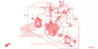 CORPS DE PAPILLON pour Honda FOURTRAX 420 RANCHER 4X4 AT DCT IRS EPS de 2016