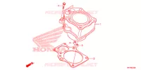 CYLINDRE pour Honda FOURTRAX 420 RANCHER 4X4 AT DCT IRS EPS de 2016