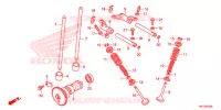 ARBRE A CAMES   SOUPAPE pour Honda FOURTRAX 420 RANCHER 4X4 AT DCT IRS EPS de 2016