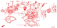 CULASSE pour Honda FOURTRAX 420 RANCHER 4X4 AT DCT IRS EPS de 2016