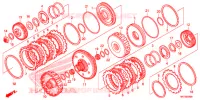 EMBRAYAGE pour Honda FOURTRAX 420 RANCHER 4X4 AT DCT IRS EPS de 2016