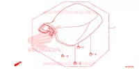 SELLE pour Honda FOURTRAX 420 RANCHER 4X4 AT DCT IRS EPS de 2016