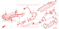 SILENCIEUX D'ECHAPPEMENT pour Honda FOURTRAX 420 RANCHER 4X4 AT DCT IRS EPS de 2016