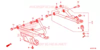 TRIANGLES AVANT pour Honda FOURTRAX 420 RANCHER 4X4 AT DCT IRS EPS de 2016