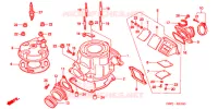 CULASSE pour Honda CR 80 R BIG WHEEL de 2001