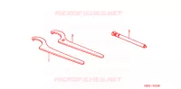 OUTIL pour Honda CR 80 R BIG WHEEL de 2001