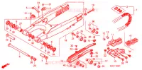 BRAS OSCILLANT pour Honda CRF 450 R RED de 2008