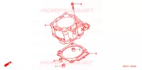 CYLINDRE pour Honda CRF 450 R RED de 2008