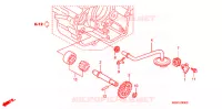 POMPE A HUILE pour Honda CRF 450 R RED de 2008