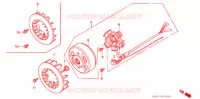 ALTERNATEUR pour Honda SB 50 PAL de 1987