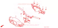 GUIDON   CARENAGE pour Honda SB 50 PAL de 1987