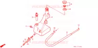 RESERVOIR D'HUILE pour Honda SB 50 PAL de 1987
