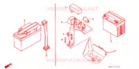 BATTERIE pour Honda TACT 50 BASIC de 1990